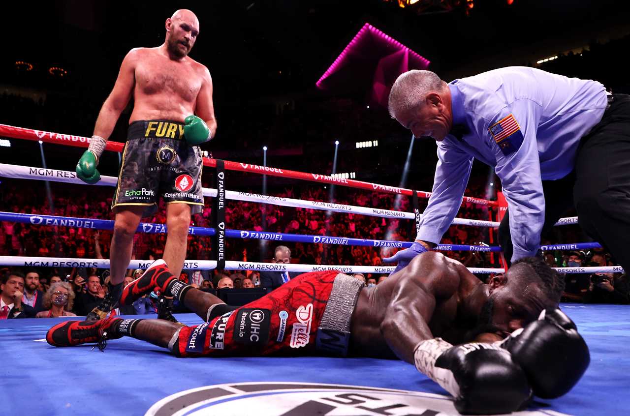 Tyson Fury was concerned that he might have suffered brain damage from the concussion and severe swelling he sustained in Deontay Wilder's fight.