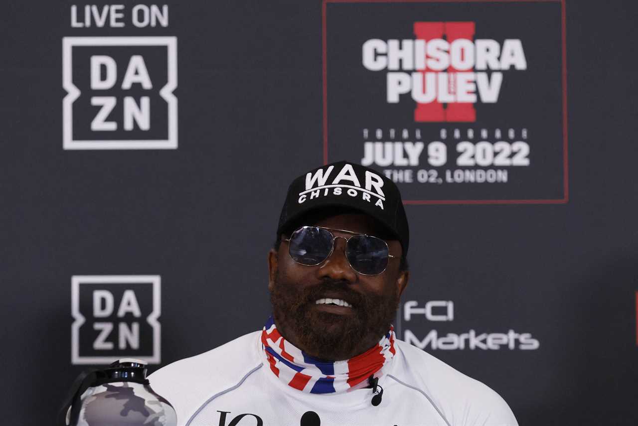 After a fallout with Tyson Fury, Derek Chisora warns Tyson Fury that he will punch him if he sees him.