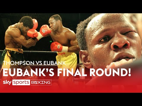 Chris Eubank's final round as a boxer was harrowing! Thompson vs Eubank