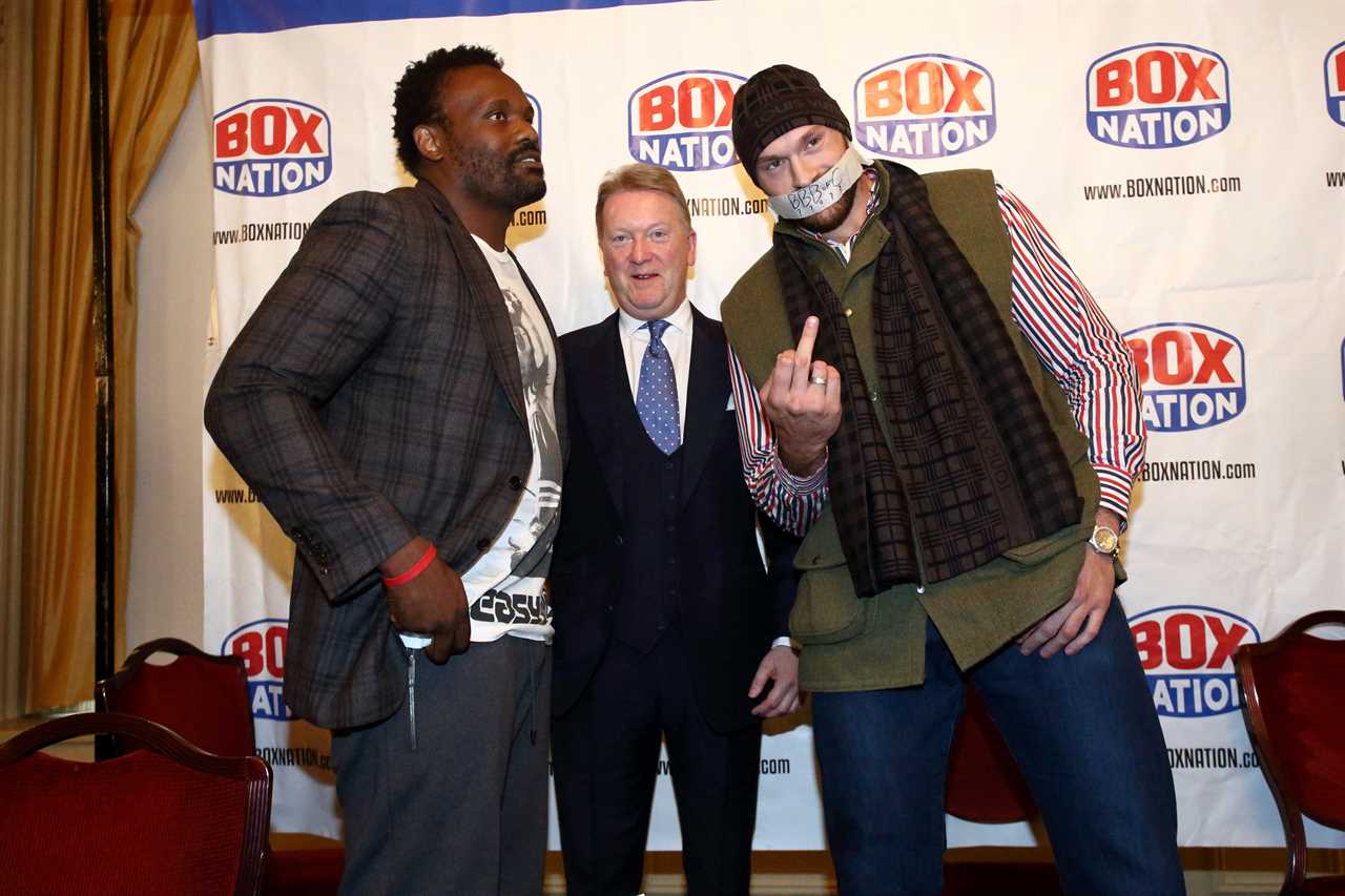 Tyson Fury's love-hate affair with Derek Chisora, which ranges from partying to the 'punch in the face' threat