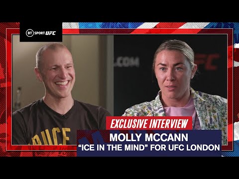 I'm going to knock that *****out! Molly McCann is in stunning form for UFC London Fight Week