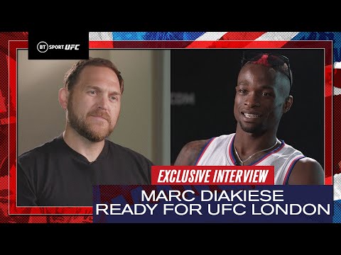 I fought Fiziev, Hooker, Nasrat... Now I am that guy! Marc Diakiese ready for UFC London return