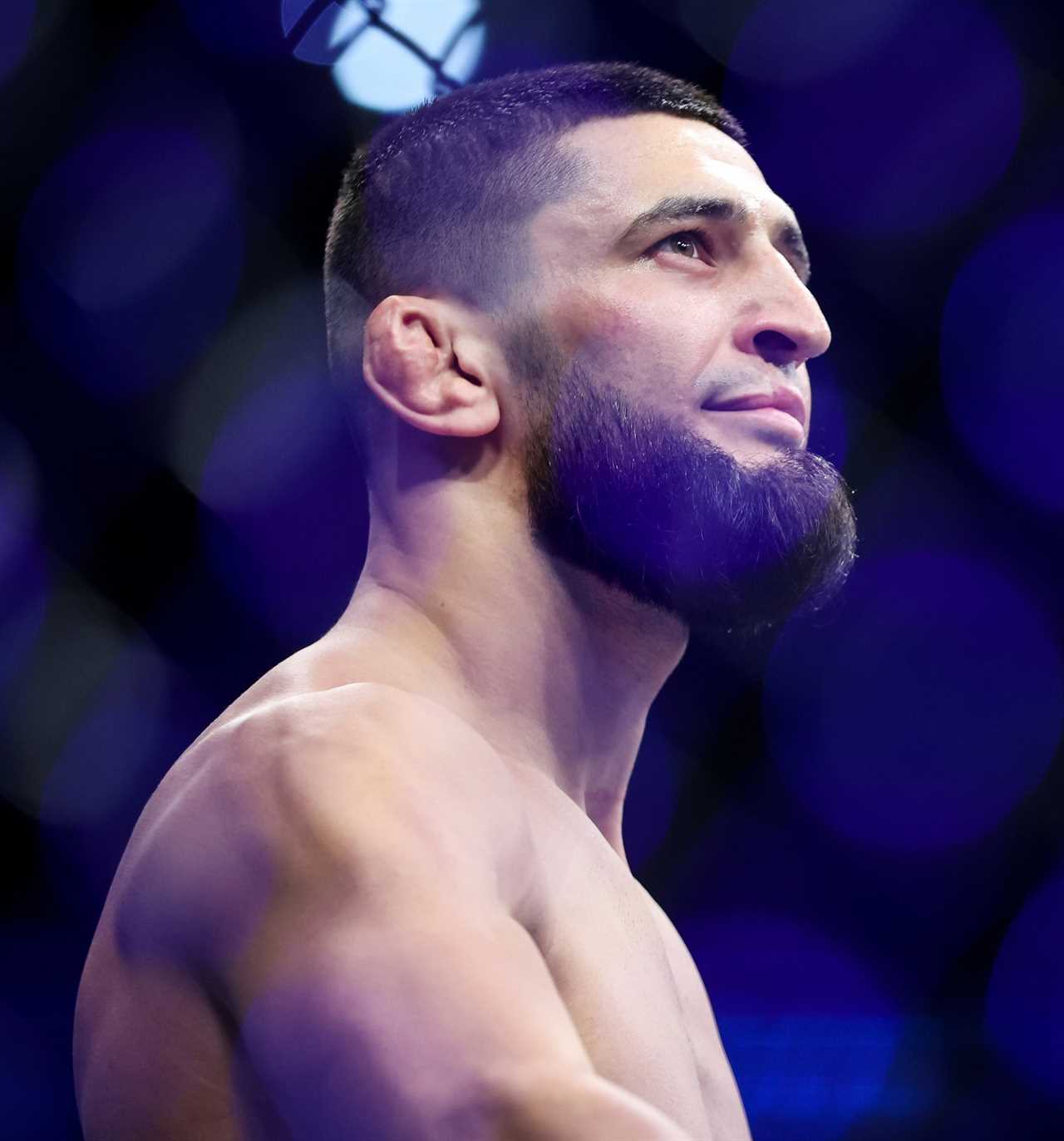 Khamzat Chimaev issues a dire warning about Nate Diaz's future with a funeral image