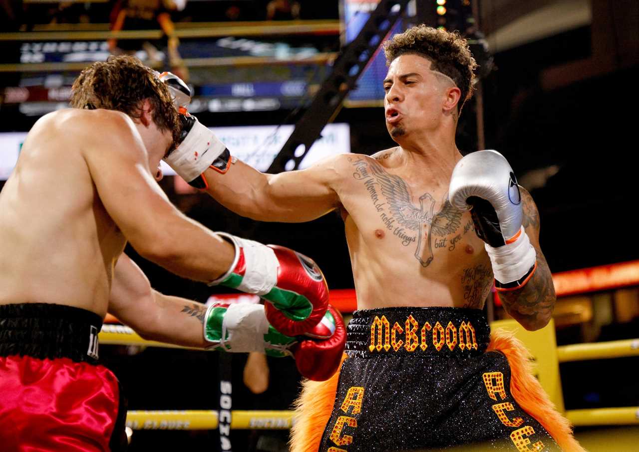 What is the reason AnEsonGib has been forced to cancel Austin McBroom vs Austin McBroom? Is Social Gloves still on?
