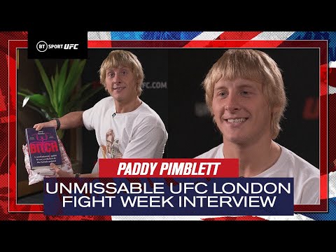 He didn’t show up! Paddy Pimblett reacts in unmissable UFC London interview to opponent no-show