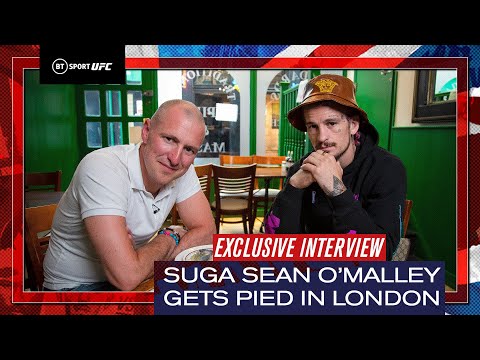 Sean O'Malley tries Pie & Mash for the first-time in London!