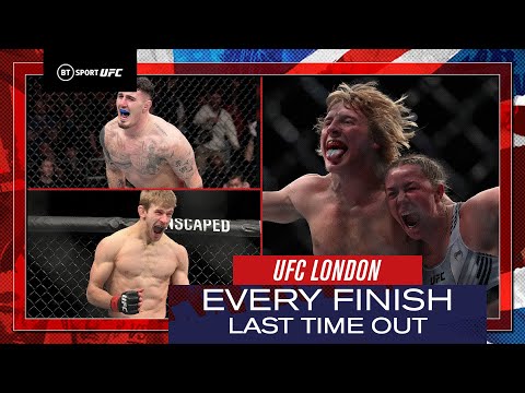 UFC London's last finish! UFC London