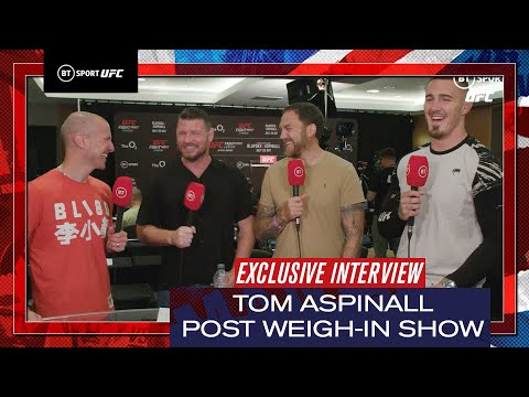 I didn’t think they’d match me and Curtis, Tom Aspinall says about UFC London Weigh ins