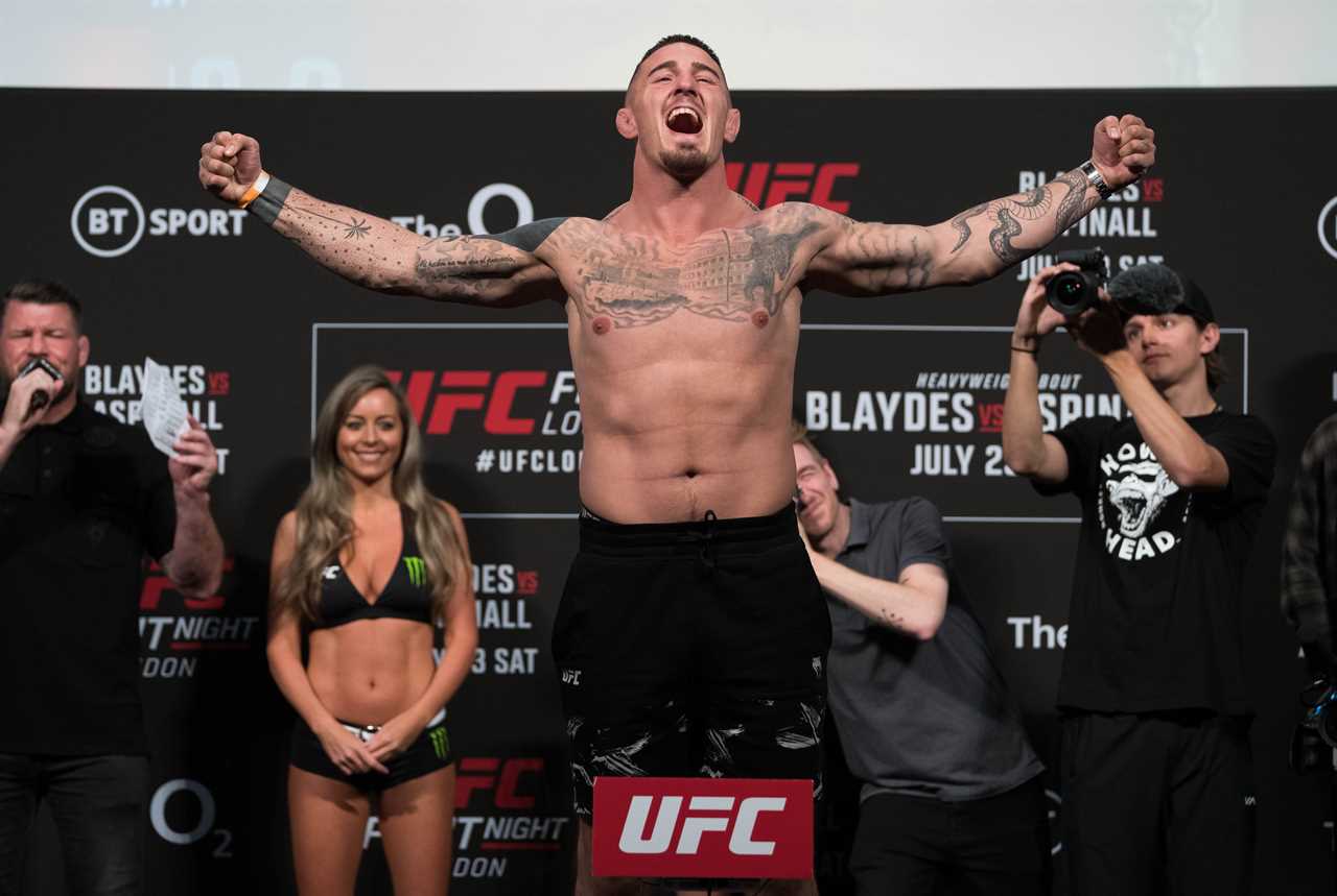 UFC London's Tom Aspinall, the father of three, is on the cusp UFC heavyweight glory. He almost quit MMA because of frustration