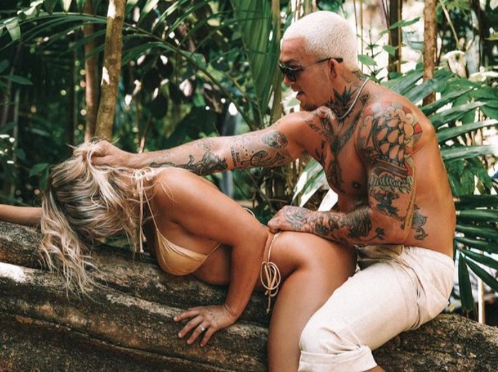 Paige VanZant takes Instagram to the limits again, this time with some steamy photos alongside her husband Austin Vanderford