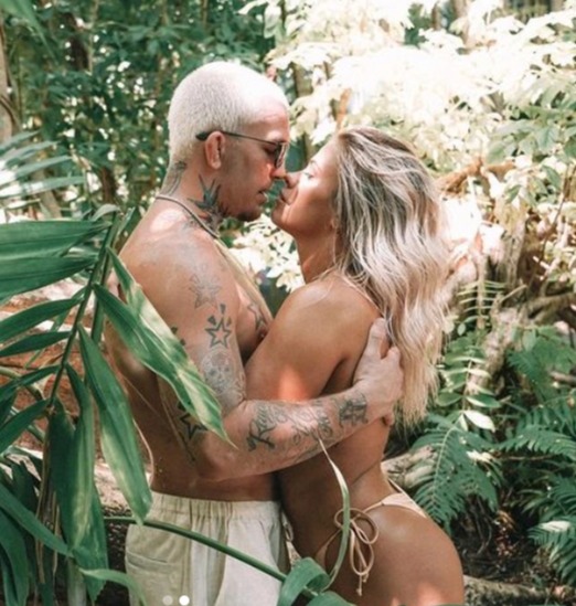 Paige VanZant takes Instagram to the limits again, this time with some steamy photos alongside her husband Austin Vanderford