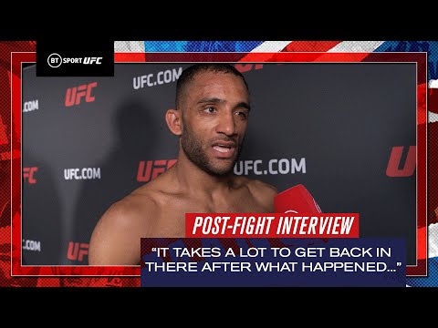 Jai Herbert, UFC London redemption: It takes quite a bit to get back in there after the events.