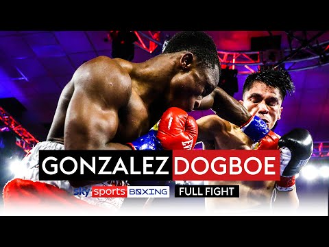 FULL FIGHT Gonzalez beats Dogboe in a thrilling 10-round fight to win the world title shot!