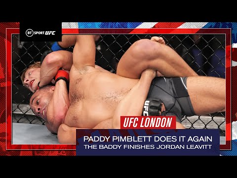 Paddy the Baddy finishes Jordan Leavitt