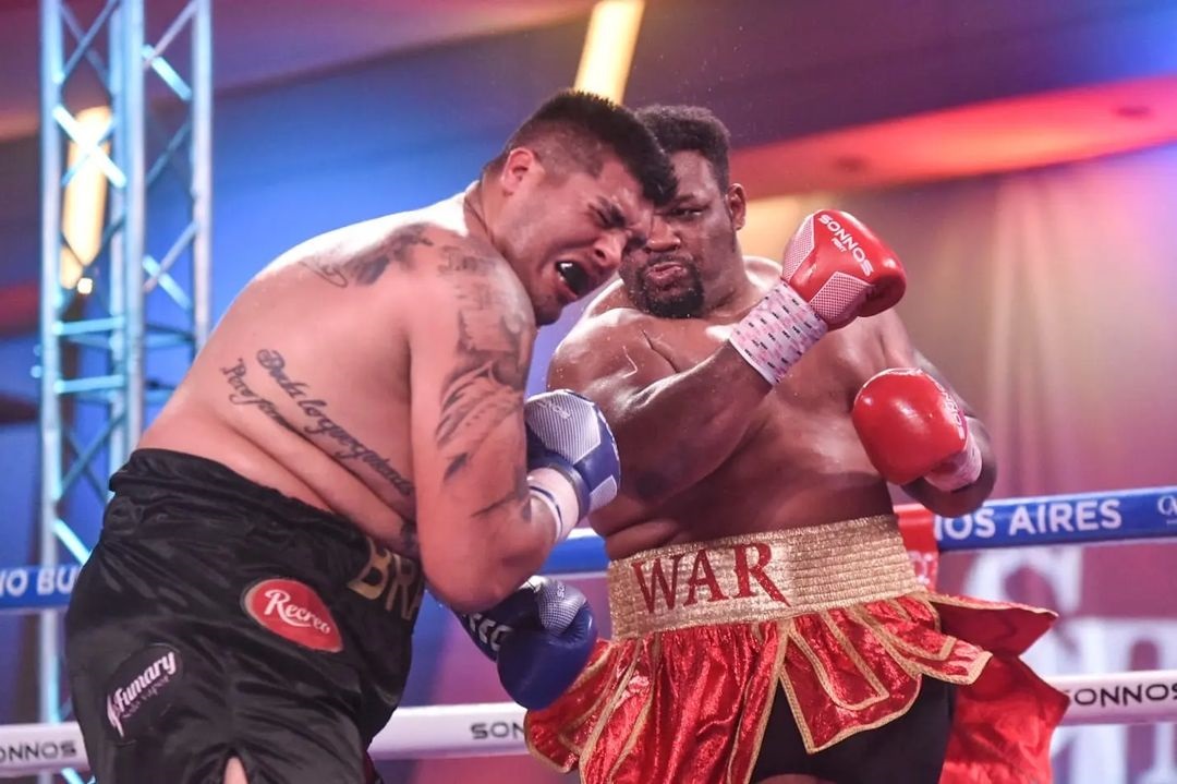 After being outweighed by a massive 60LBS, Cheat Jarrell Miller KOs Derek Cardenas.