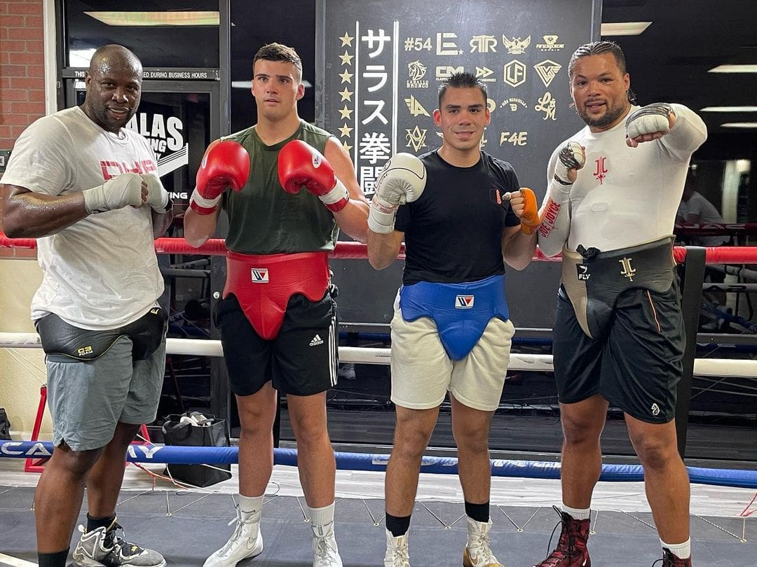 Joe Joyce, a sparring partner for BEAT Anthony Joshua, said that heavyweight was 'way more' than he had expected.