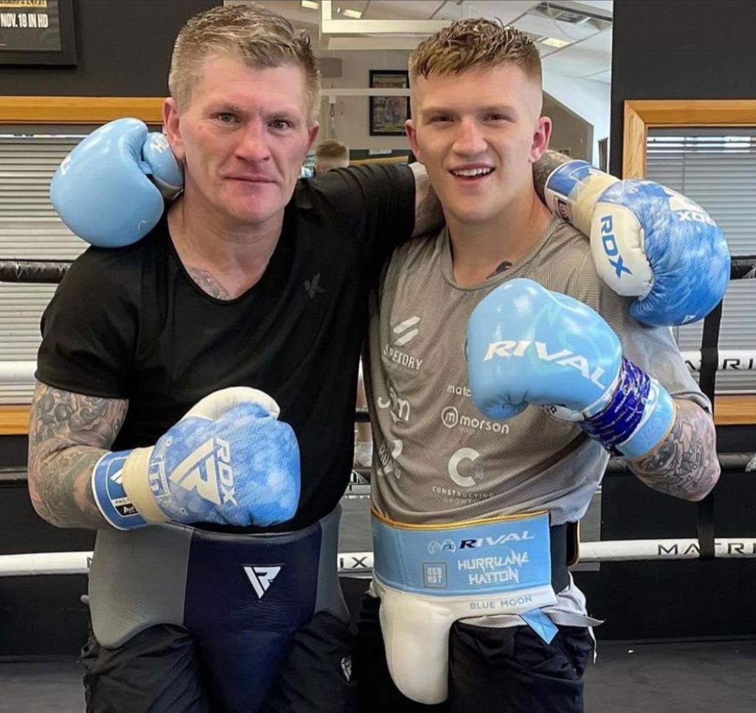 S ***, don’t tell your mom - Ricky Hatton once smashed son Campbell, aged 14, during a brutal sparring session