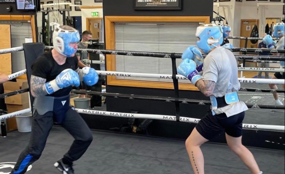 S ***, don’t tell your mom - Ricky Hatton once smashed son Campbell, aged 14, during a brutal sparring session