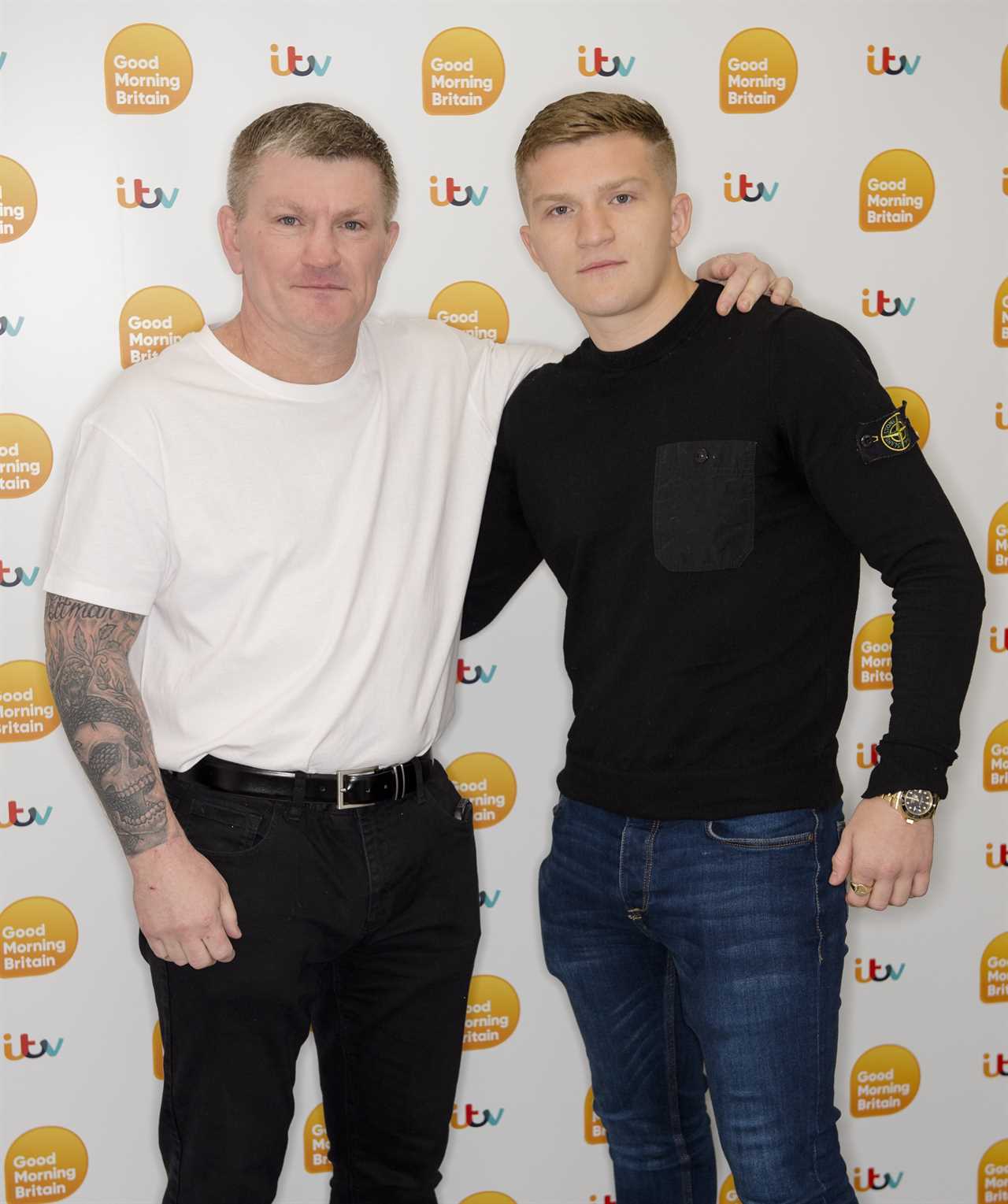 S ***, don’t tell your mom - Ricky Hatton once smashed son Campbell, aged 14, during a brutal sparring session