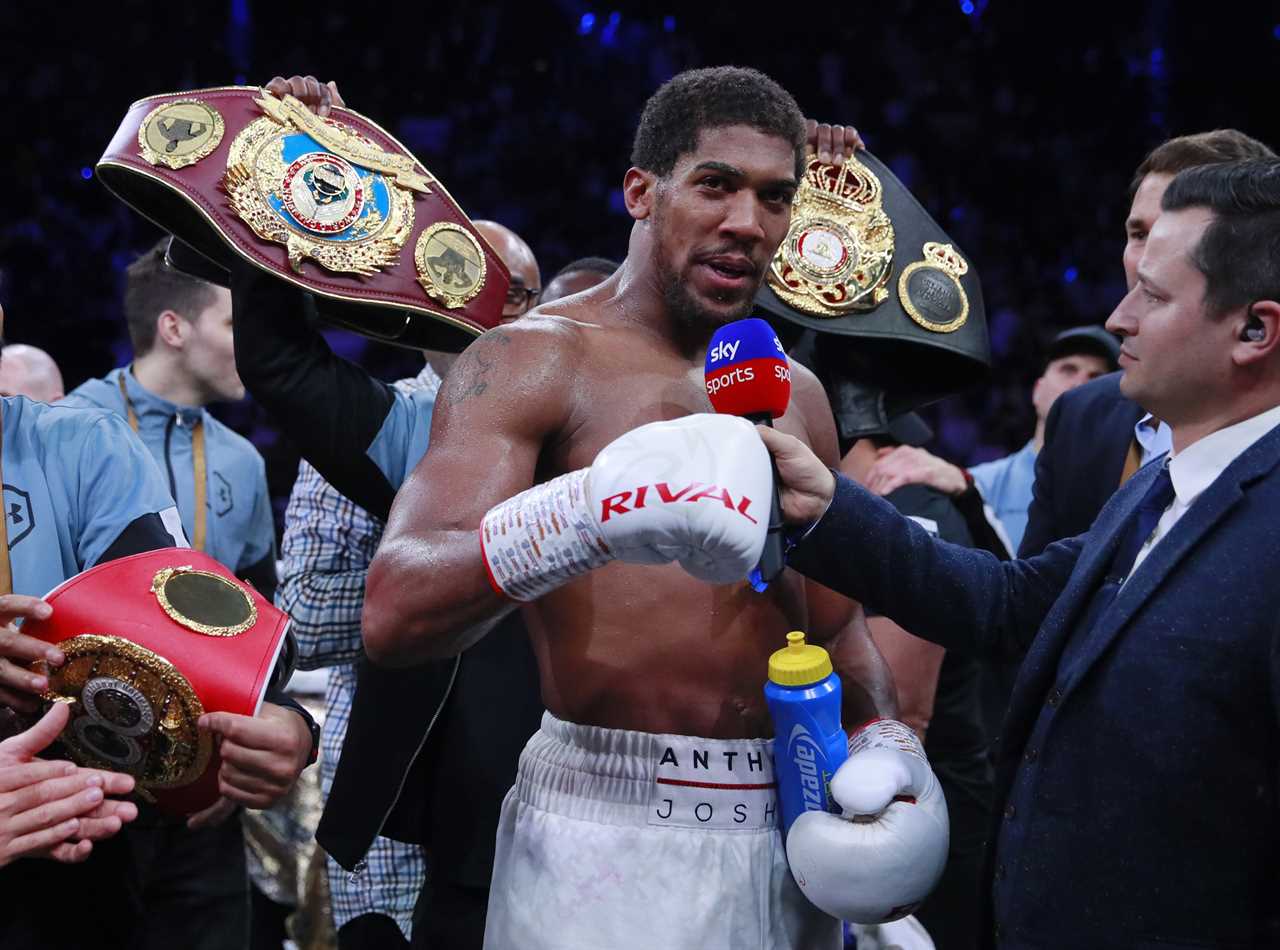 Anthony Joshua to face Oleksandr Usyk in a rematch despite having signed a PS100m DAZN contract