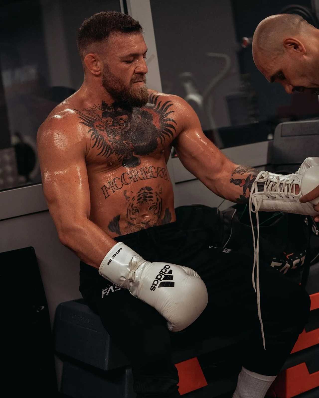 Conor McGregor was told by Dustin Poirier, an ex-foe, to fight Justin Gaethje at the UFC Return. Poirier predicts a 'car wreck' fight.