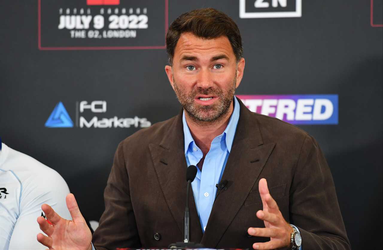 Eddie Hearn defends record PPV price for Anthony Joshua vs Oleksandr Usyk after fans slam it as a ‘joke’