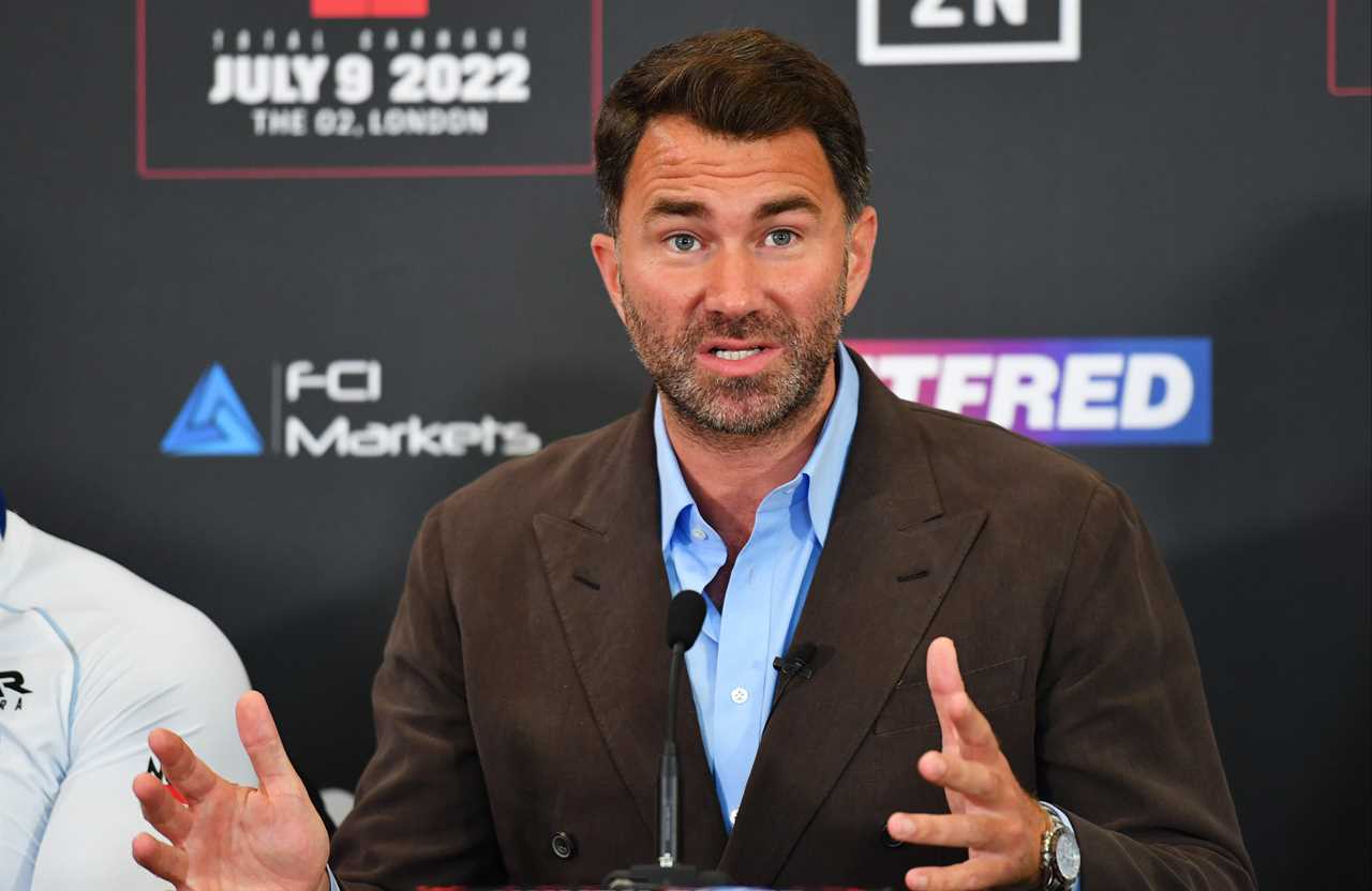 Anthony Joshua will fight Eddie Hearn next after Oleksandr Usyk was revealed. Eddie Hearn is already planning a return to the ring.