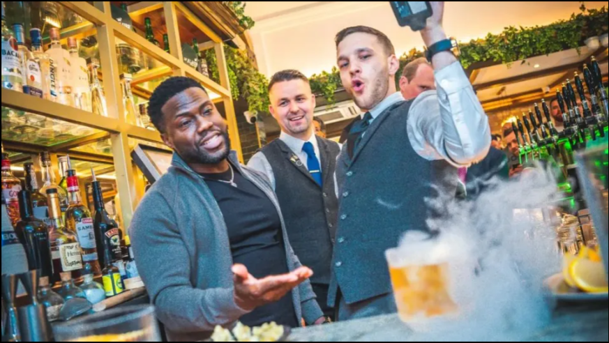 Comedian Kevin Hart has been among the famous faces to visit