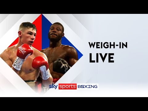 LIVE WEIGHIN! Chris Billam Smith vs Isaac Chamberlain. Frazer Clarke won the battle!