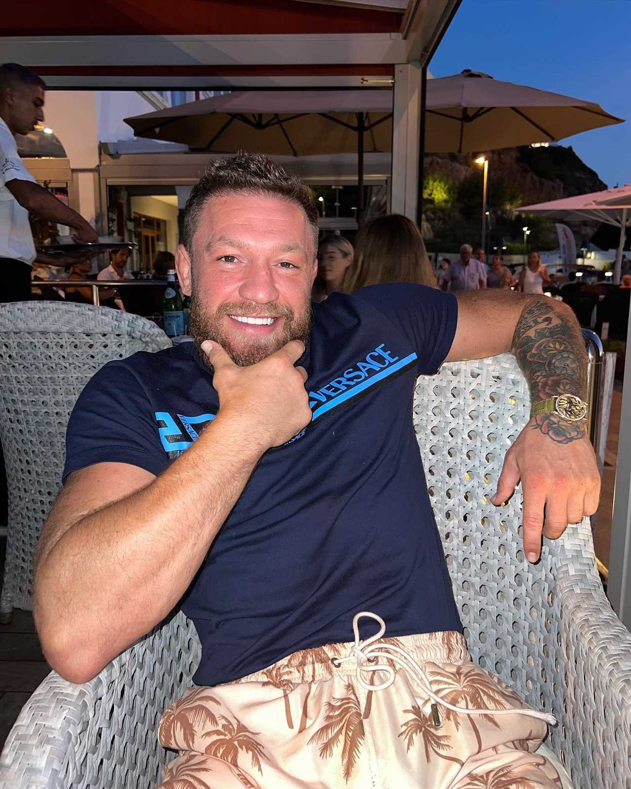 Conor McGregor, UFC fighter, shows off a stunning diamond-encrusted watch while adding to his incredible PS3million collection