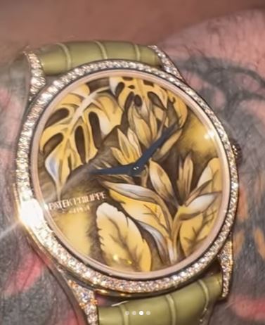 Conor McGregor, UFC fighter, shows off a stunning diamond-encrusted watch while adding to his incredible PS3million collection