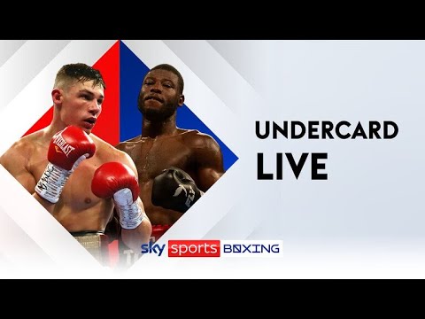 LIVE UNDERCARD Undercard action between Chris Billam Smith and Isaac Chamberlain