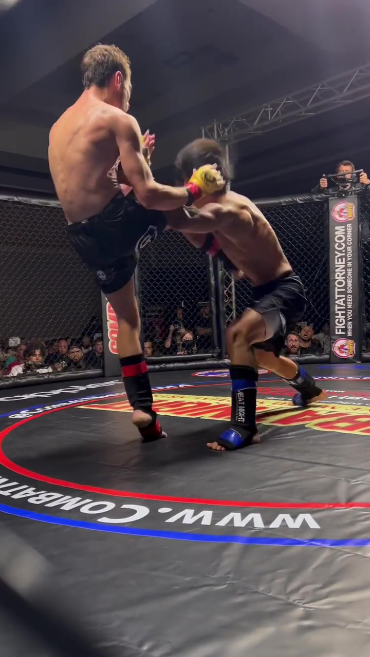 Watch a MMA fighter take TOOTH out of a face-off against a rival and stamp it on for 24 hours before scoring a gruesome KO win
