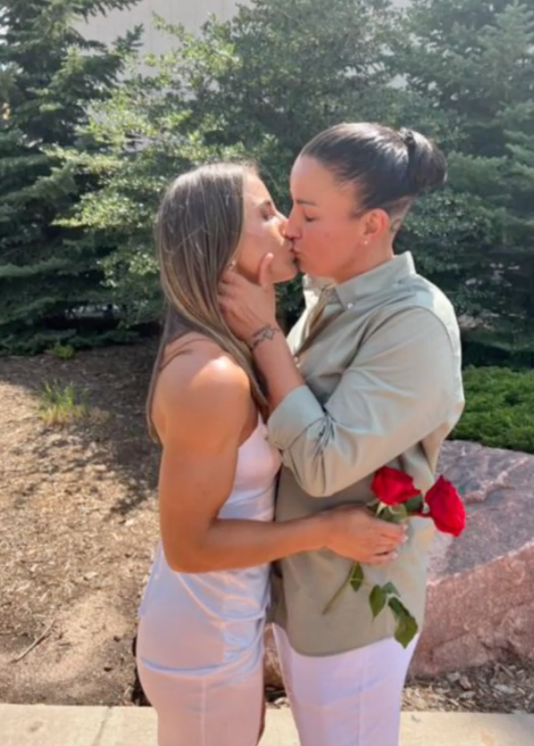 Help us make it real - UFC stars Raquel Penington and Tecia Torres use OnlyFans to fund their dream wedding.