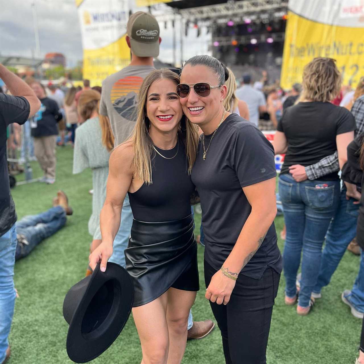 Help us make it real - UFC stars Raquel Penington and Tecia Torres use OnlyFans to fund their dream wedding.