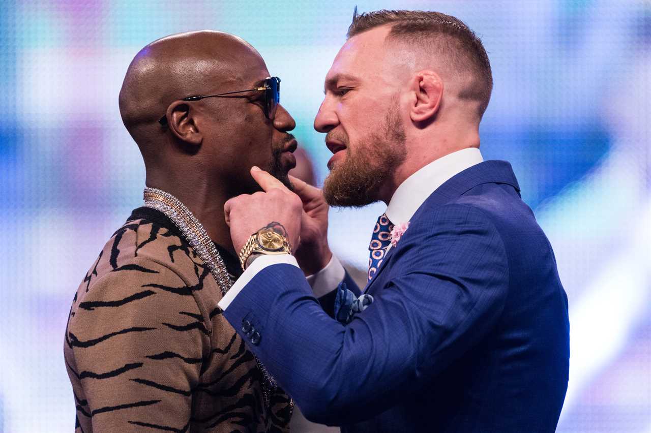 Conor McGregor and Floyd Mayweather's feud: 'f ***'you' suits, shocking trash talk ahead to boxing sequel