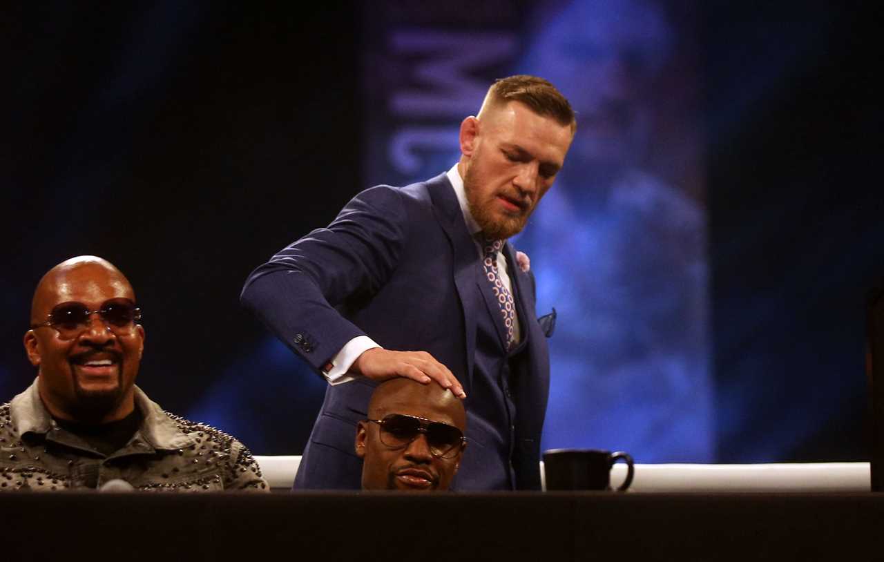 Conor McGregor and Floyd Mayweather's feud: 'f ***'you' suits, shocking trash talk ahead to boxing sequel