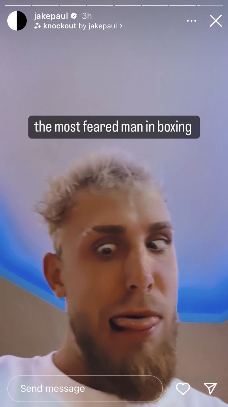 Jake Paul refers to himself as the most fearful man in boxing while Hasim Rahman Jr follows Tommy Fury by cancelling fight
