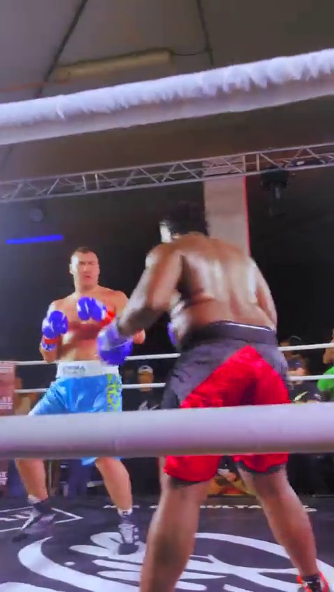 Watch Anthony Joshua's sparring partner Oleksandr Usyk record a ferocious knockout against Iranian Hulk fight card