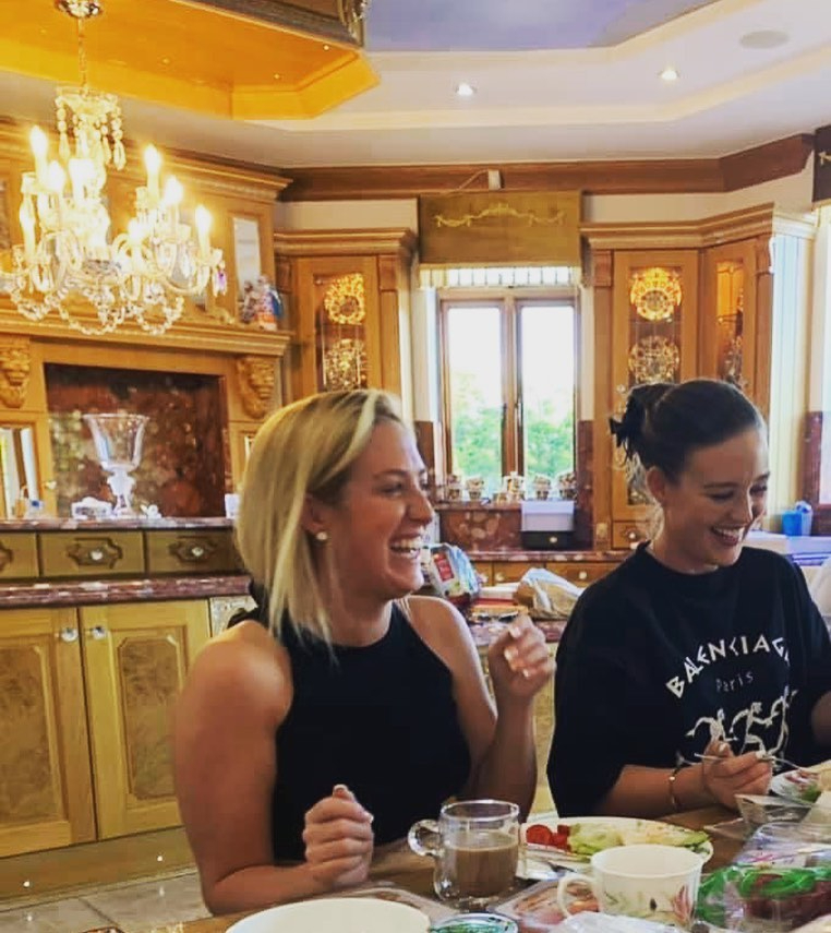 Tyson Fury's PS1.7million Morecambe home - featuring gold curtains, radiators, and a red marble chef's kitchen