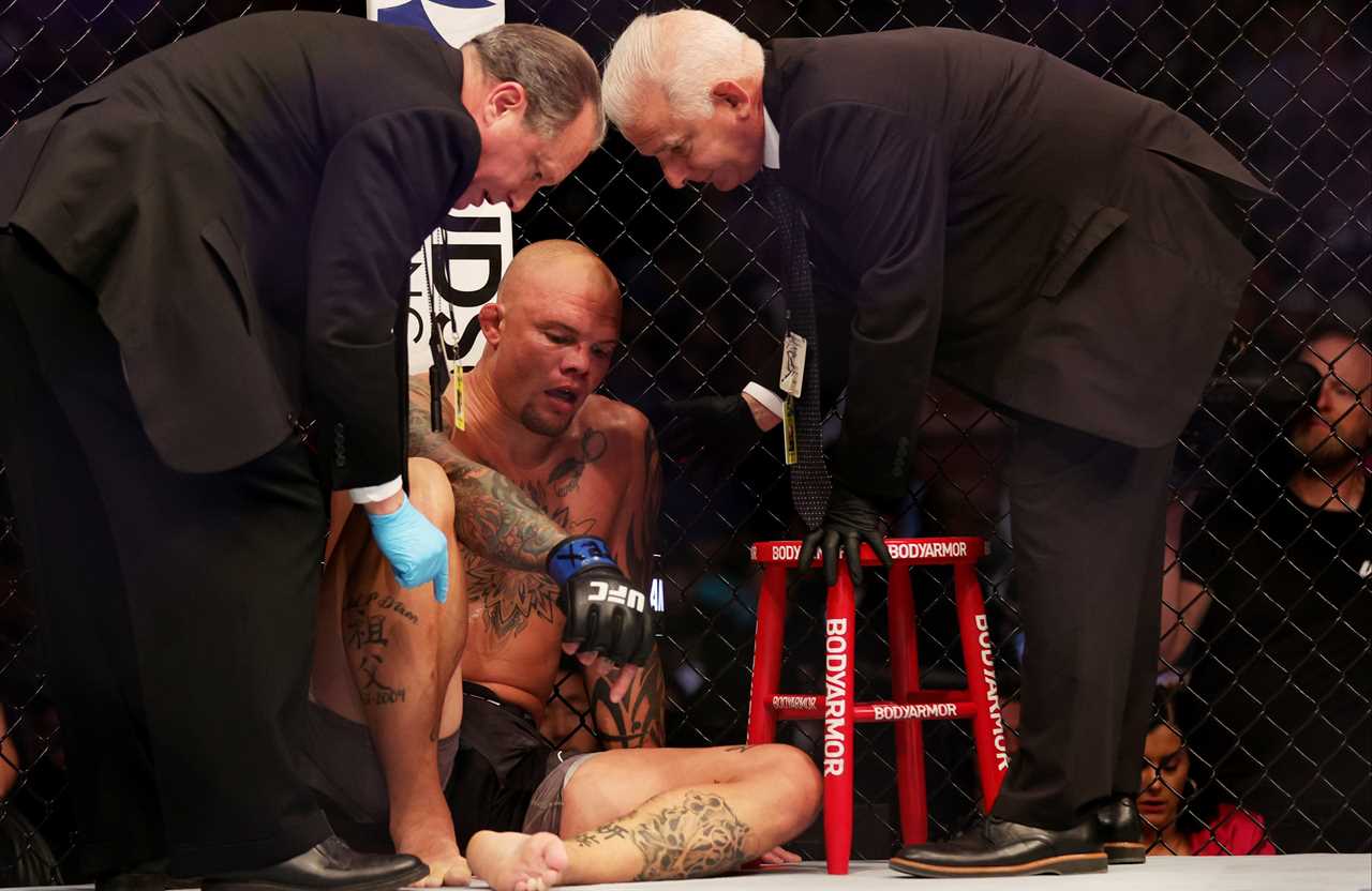 UFC star Anthony Smith will need urgent surgery after breaking his ankle in a brutal fight against Magomed Ankalaev.