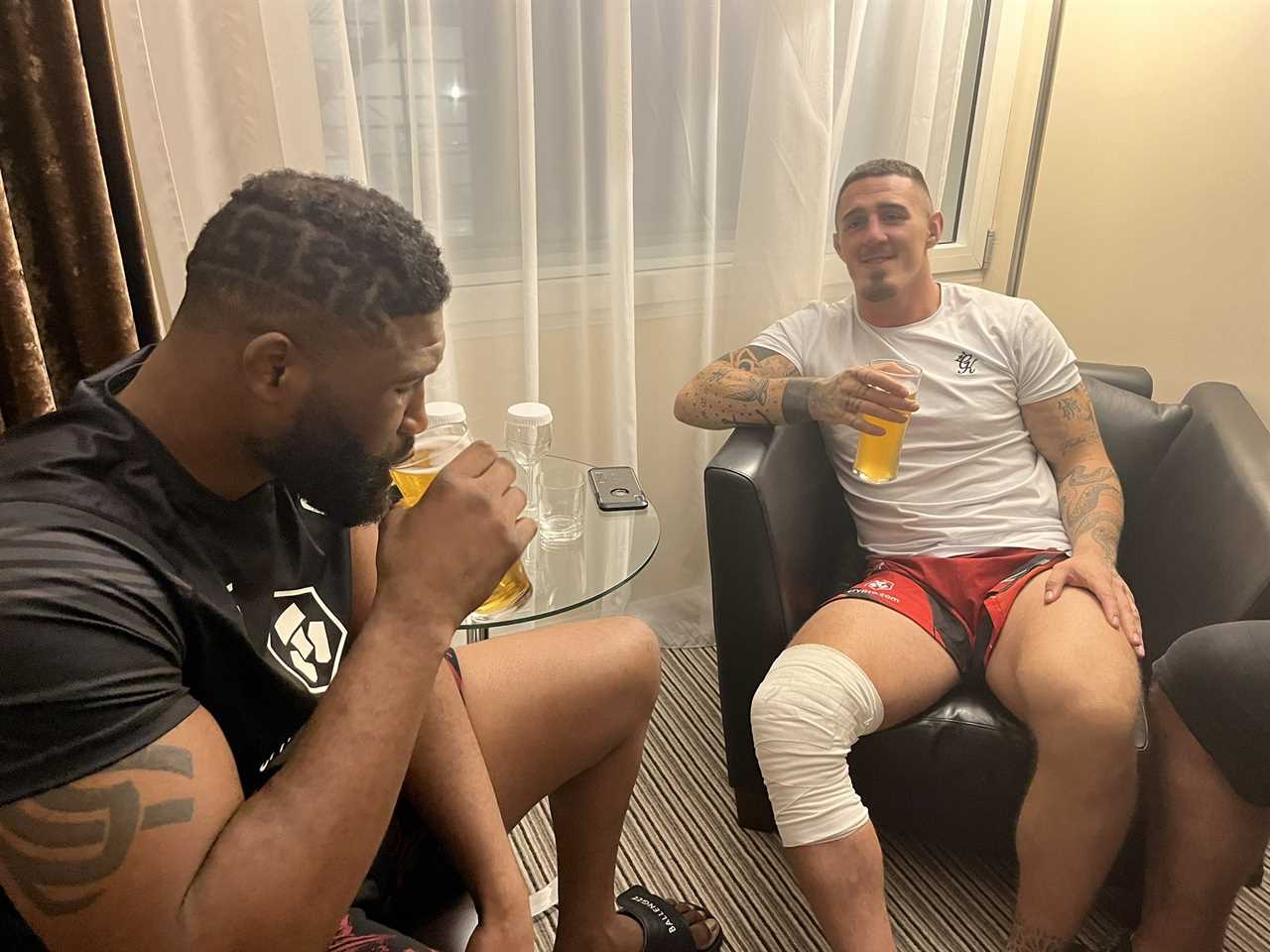 UFC star Tom Aspinall revealed that he tore THREE muscles, including the ACL, in horror for his knee injury at O2's main event.