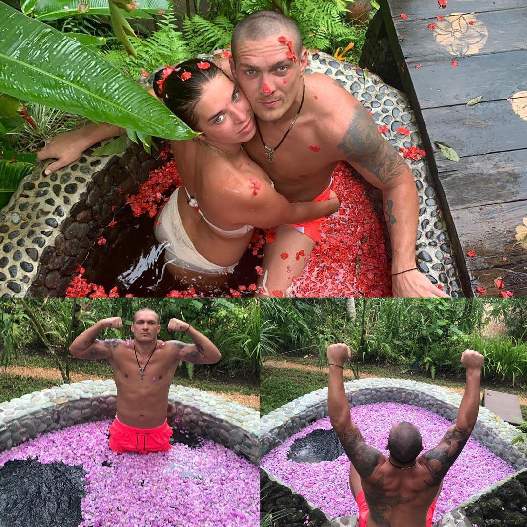Yekaterina Usyk, boxing champ Oleksandr Usyk, is who? How many children does the couple have?