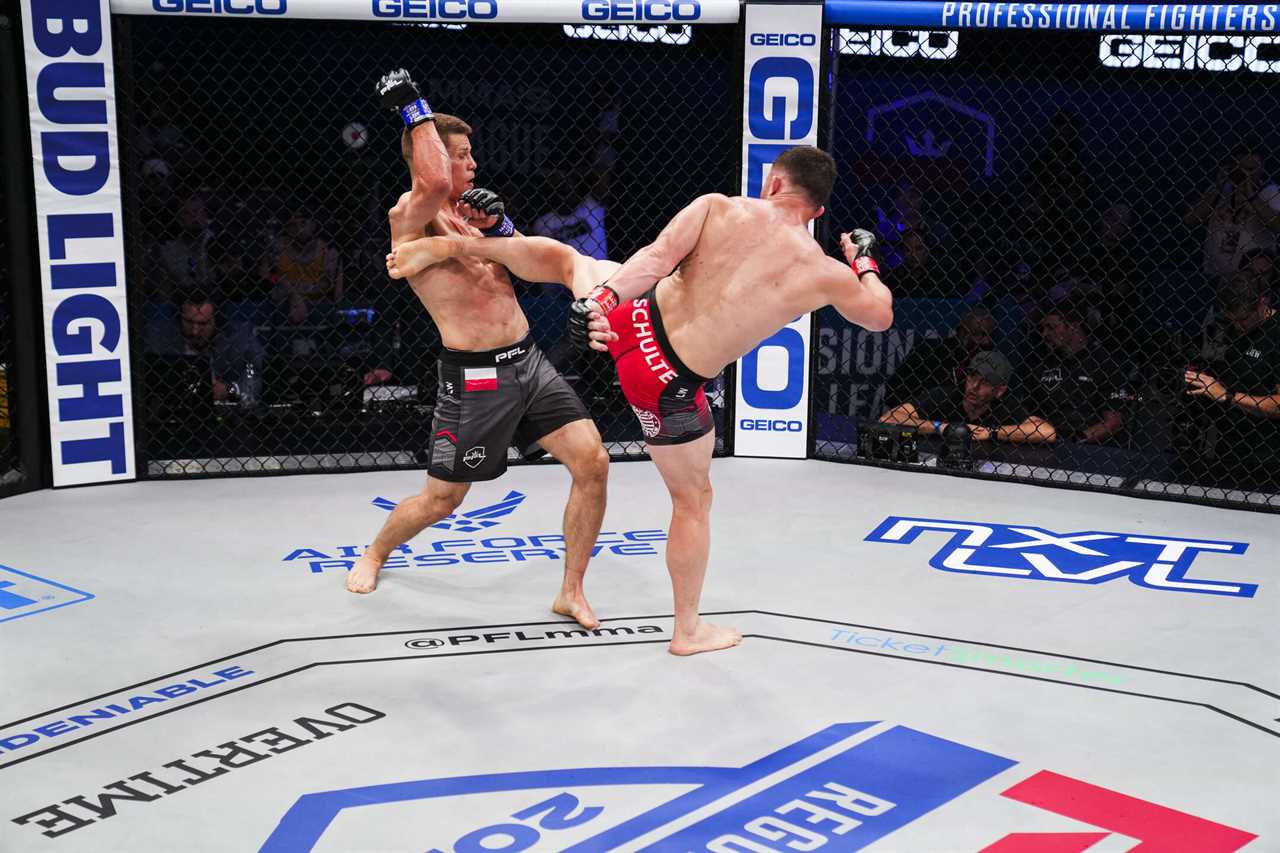 PFL MMA League records speed of strikes in SmartCage' to entice younger fans. Kicks reach nearly 70 MPH