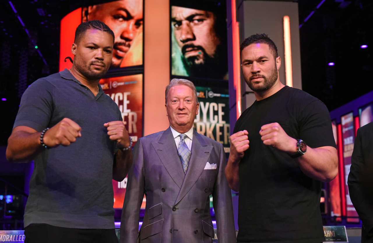 Joe Joyce promises to KO Joseph Parker in order to punish heavyweight foe who tries to duck the world title decider