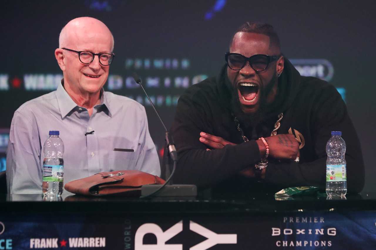 Deontay Wilder's fight for his return will be announced NEXT WEEK, with Robert Helenius as one of the'several names' in talks