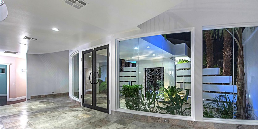 Large windows mean the property has plenty of natural light