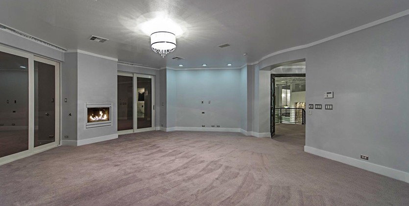 The great room could be cannabis advocate Tyson's smoking room