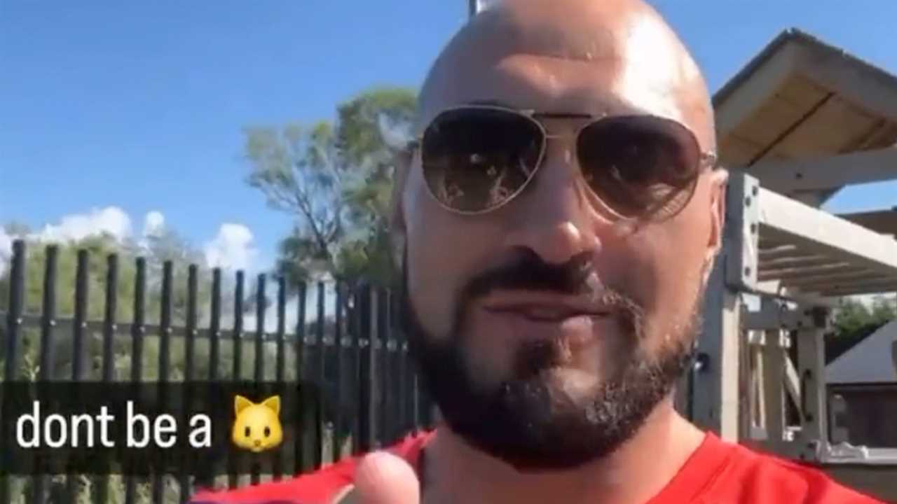 Get the f***ing Contract Signed - Tyson Fury blasts Derek Chisora, a's***house,' for his swerving trio fight