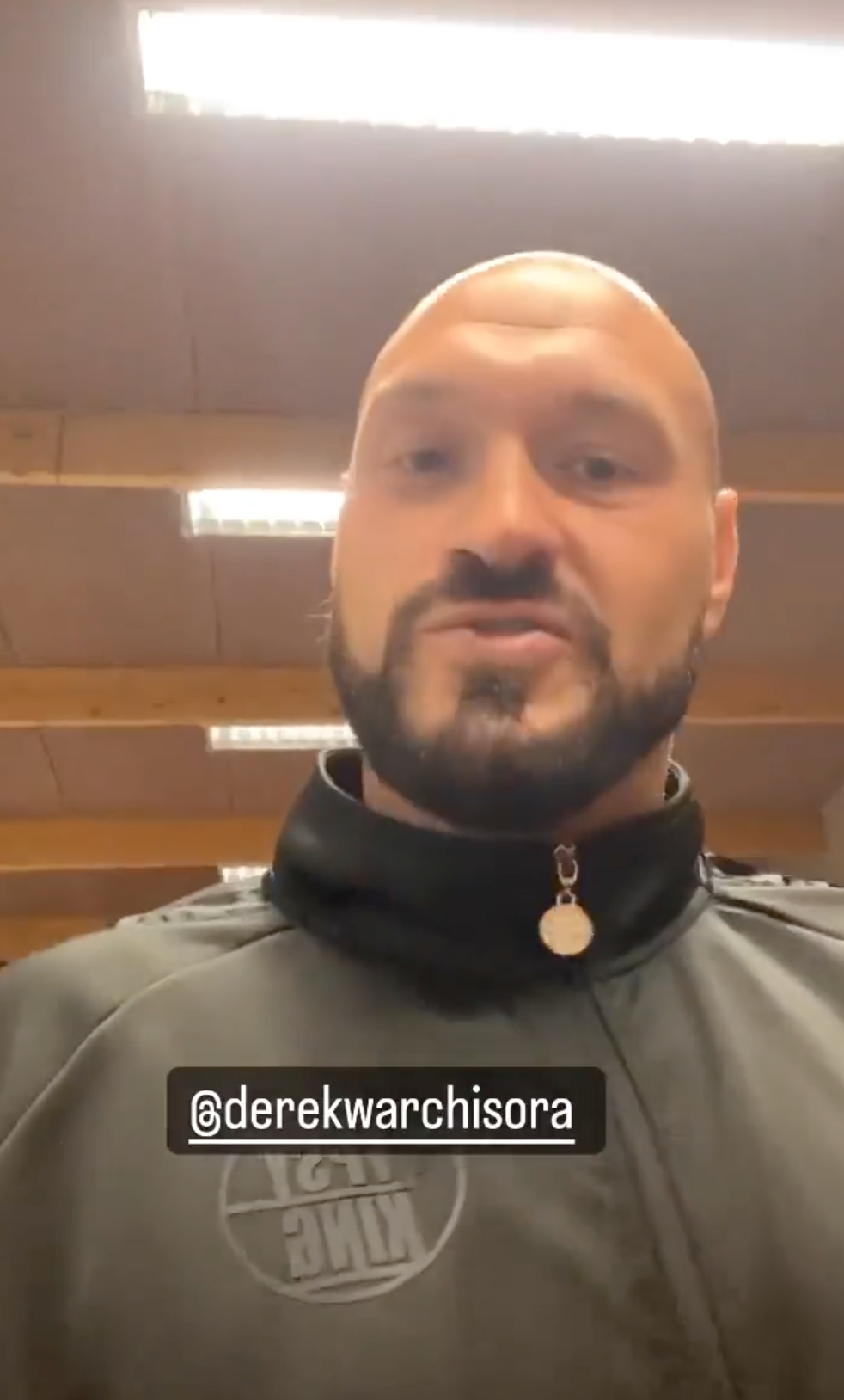 Tyson Fury claims that Derek Chisora, his rival in the talks for the trilogy fight, has 'changed their goalposts'.